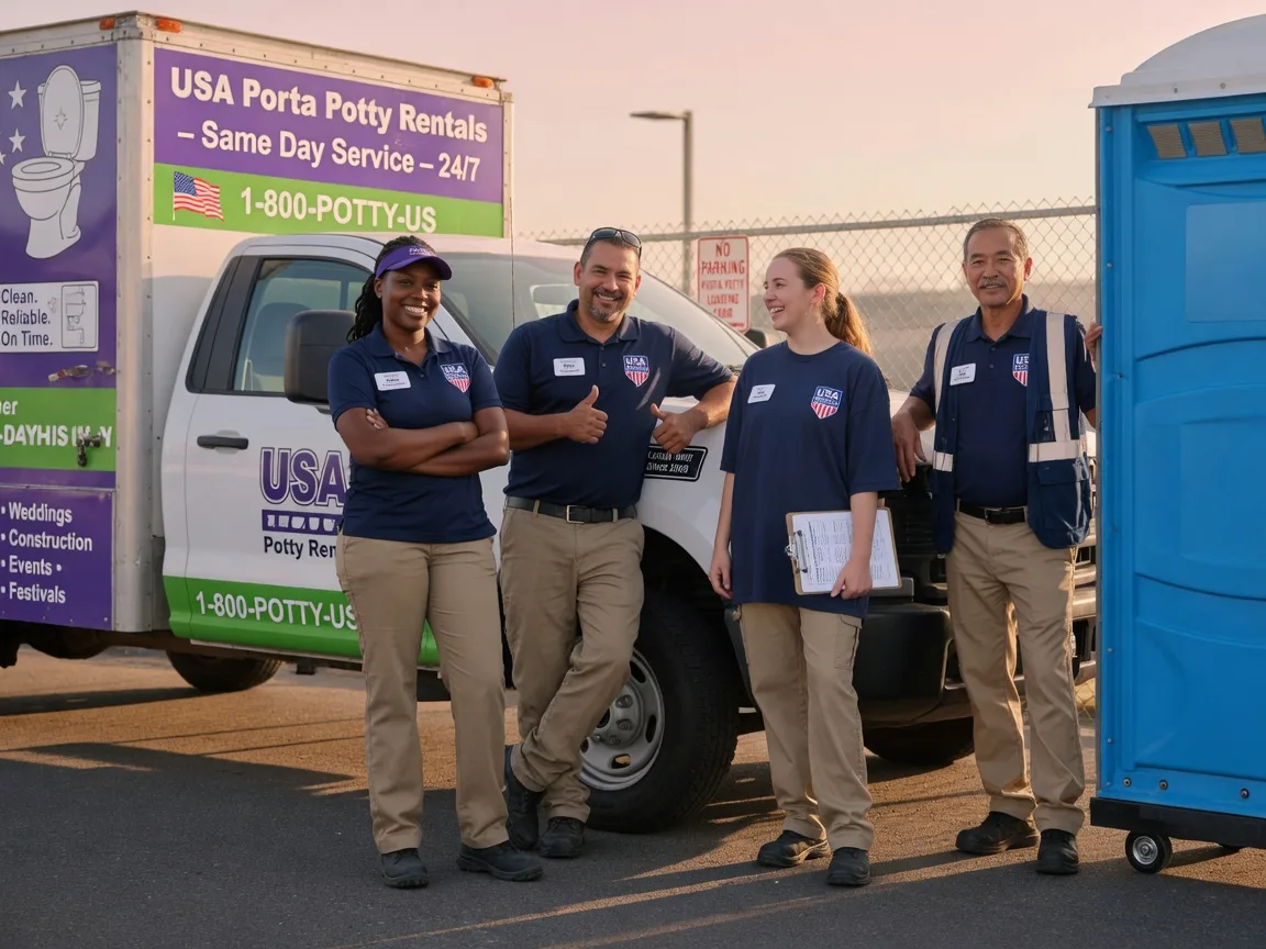 Porta Potty Rental company in Lanark, IL