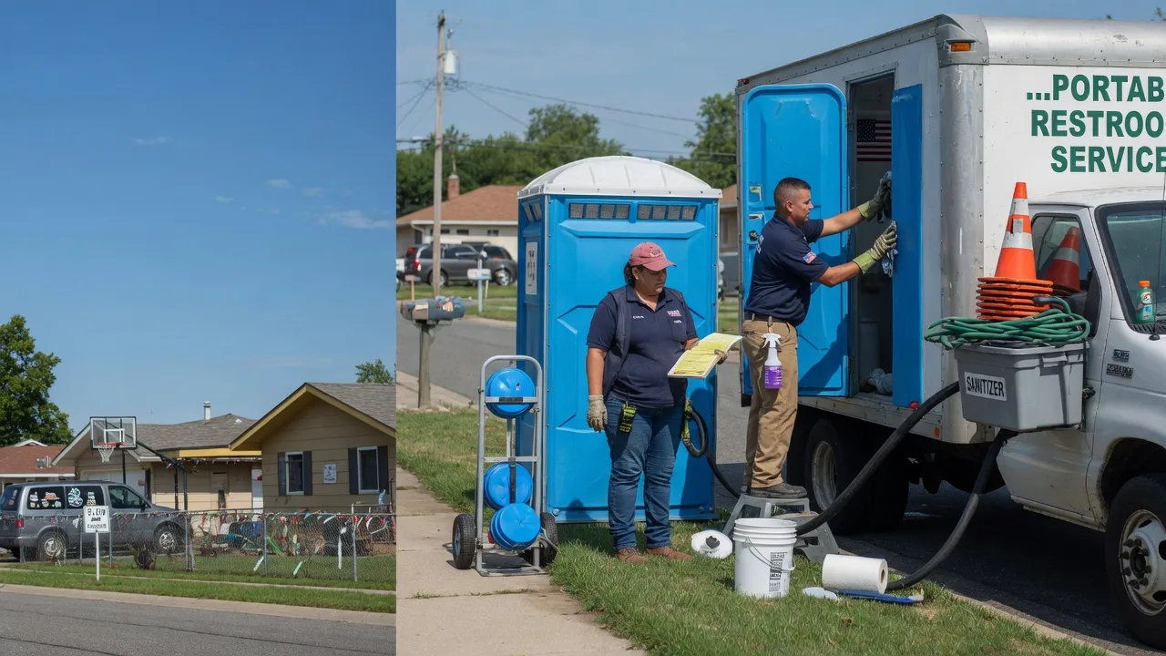 Portable Toilet Rental in Lanark, IL near me